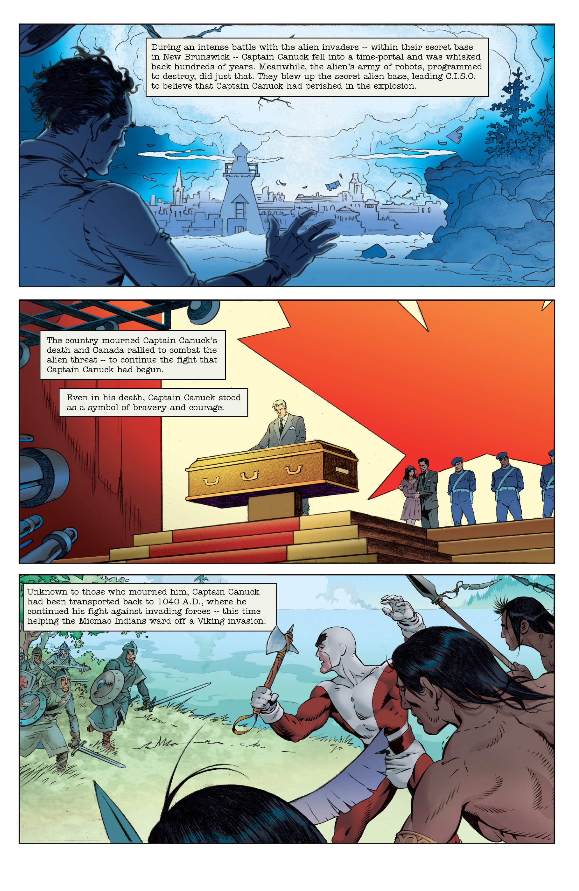 Read online Captain Canuck (2015) comic -  Issue #0 - 13