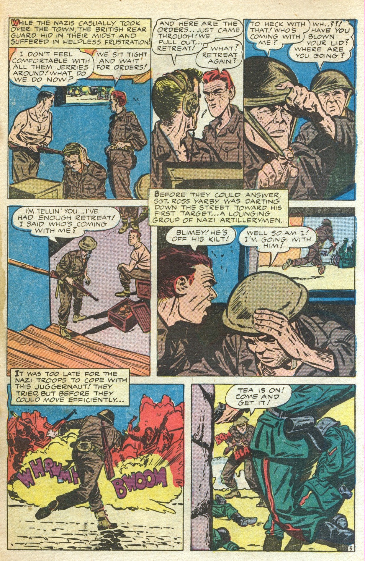 Read online War Comics comic -  Issue #31 - 31