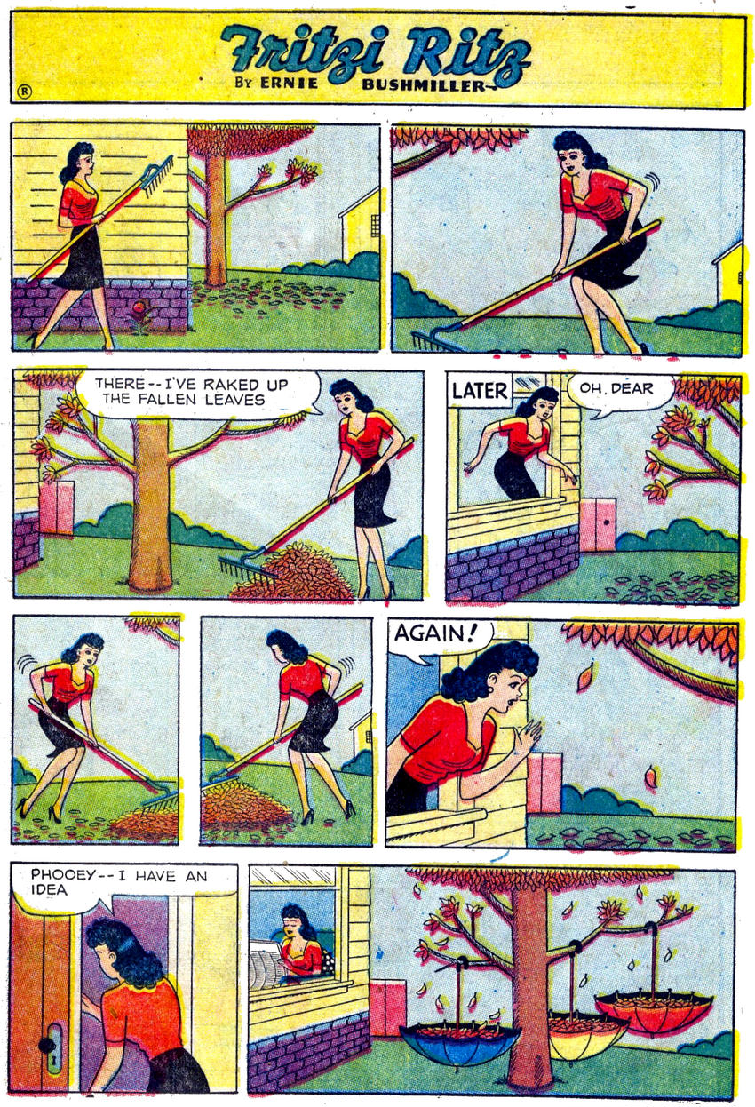 Read online Fritzi Ritz (1953) comic -  Issue #49 - 12