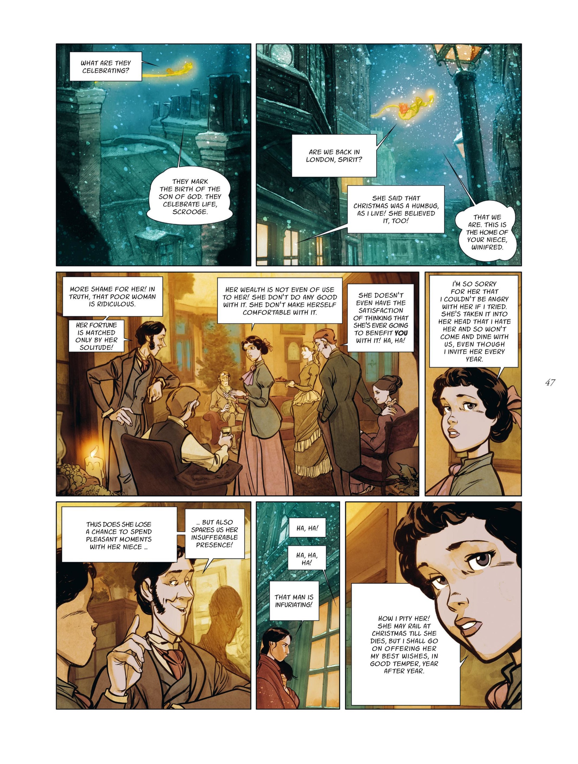 Read online A Christmas Carol: A Ghost Story comic -  Issue # Full - 48