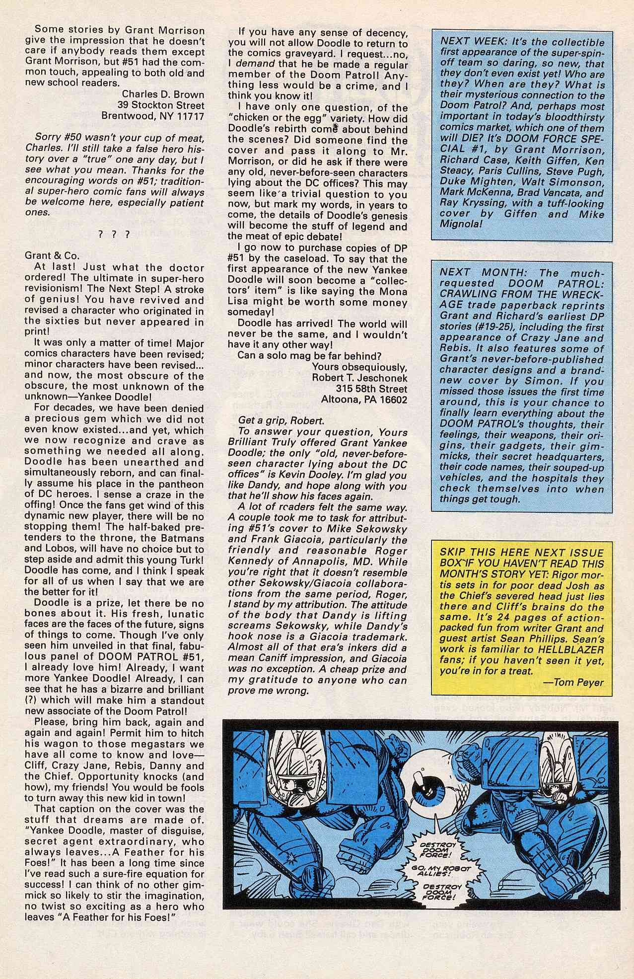 Read online Doom Patrol (1987) comic -  Issue #57 - 42