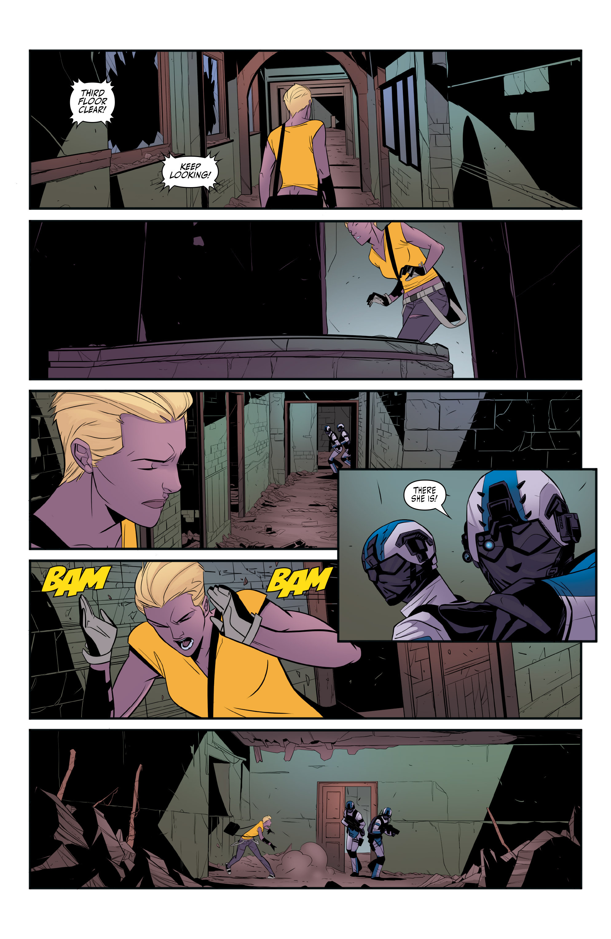 Read online Mirror's Edge: Exordium comic -  Issue #6 - 14