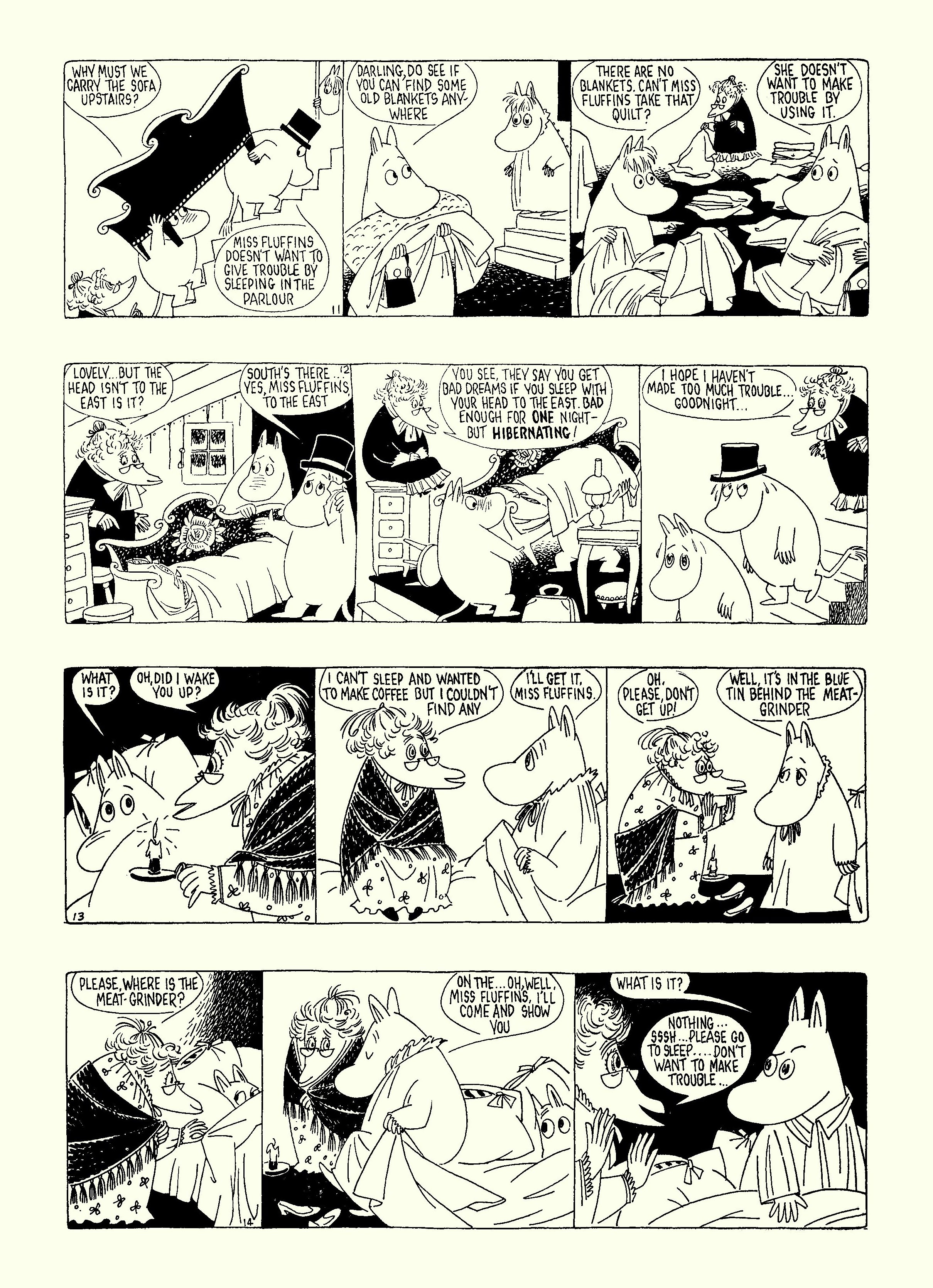 Read online Moomin: The Complete Tove Jansson Comic Strip comic -  Issue # TPB 5 - 9
