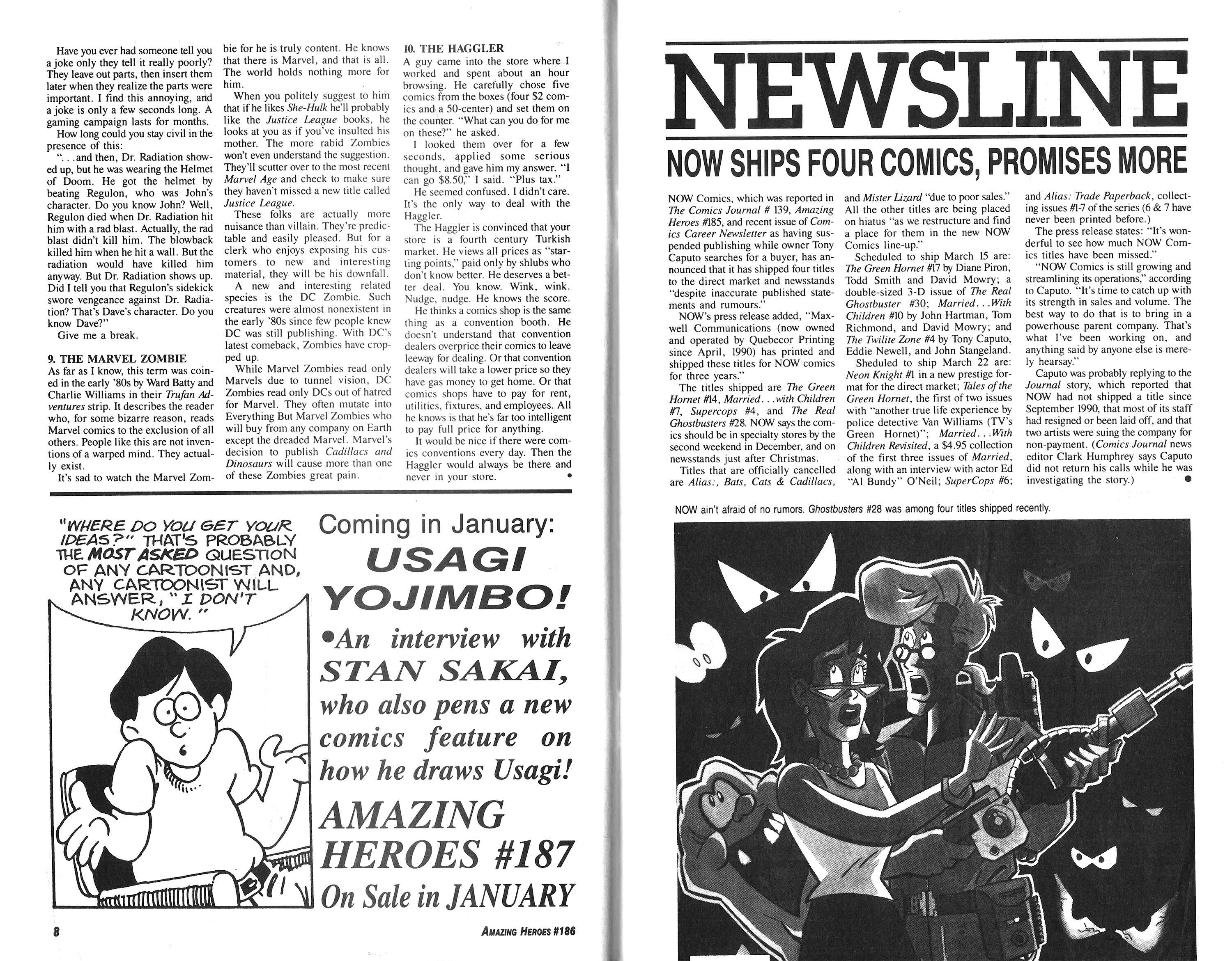 Read online Amazing Heroes comic -  Issue #186 - 5