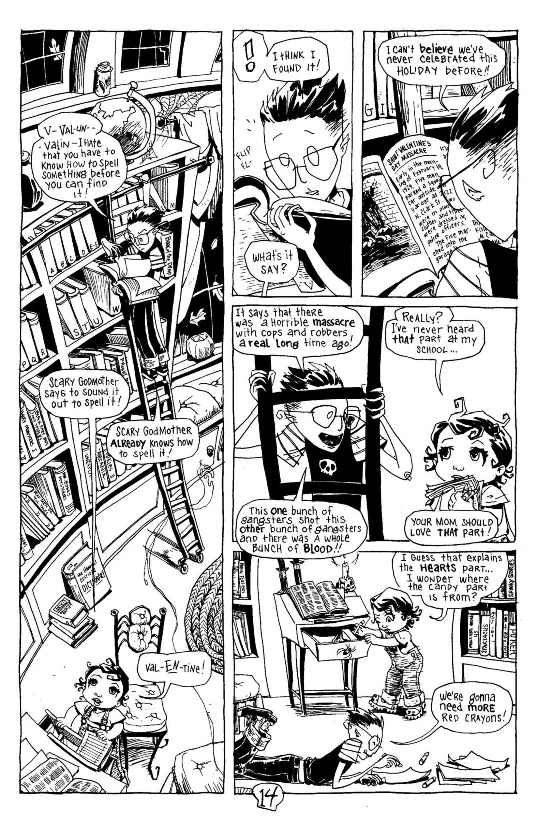 Read online Scary Godmother Comic Book Stories comic -  Issue # TPB - 15
