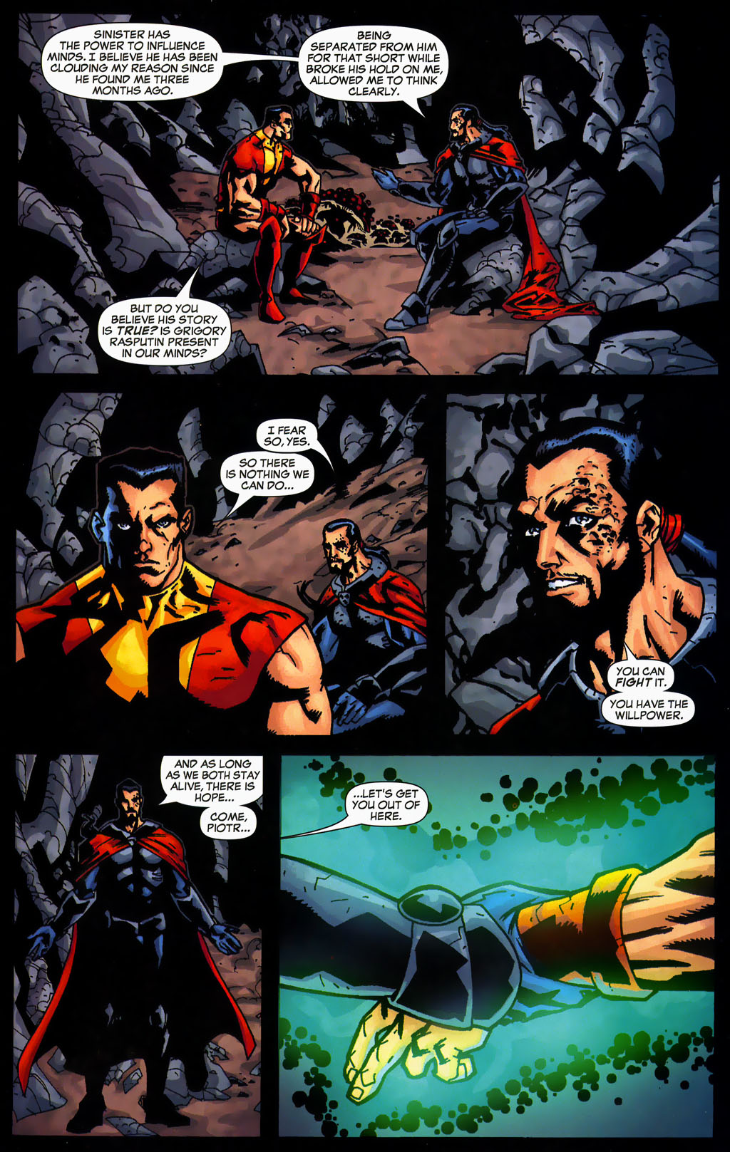 Read online X-Men: Colossus Bloodline comic -  Issue #5 - 16