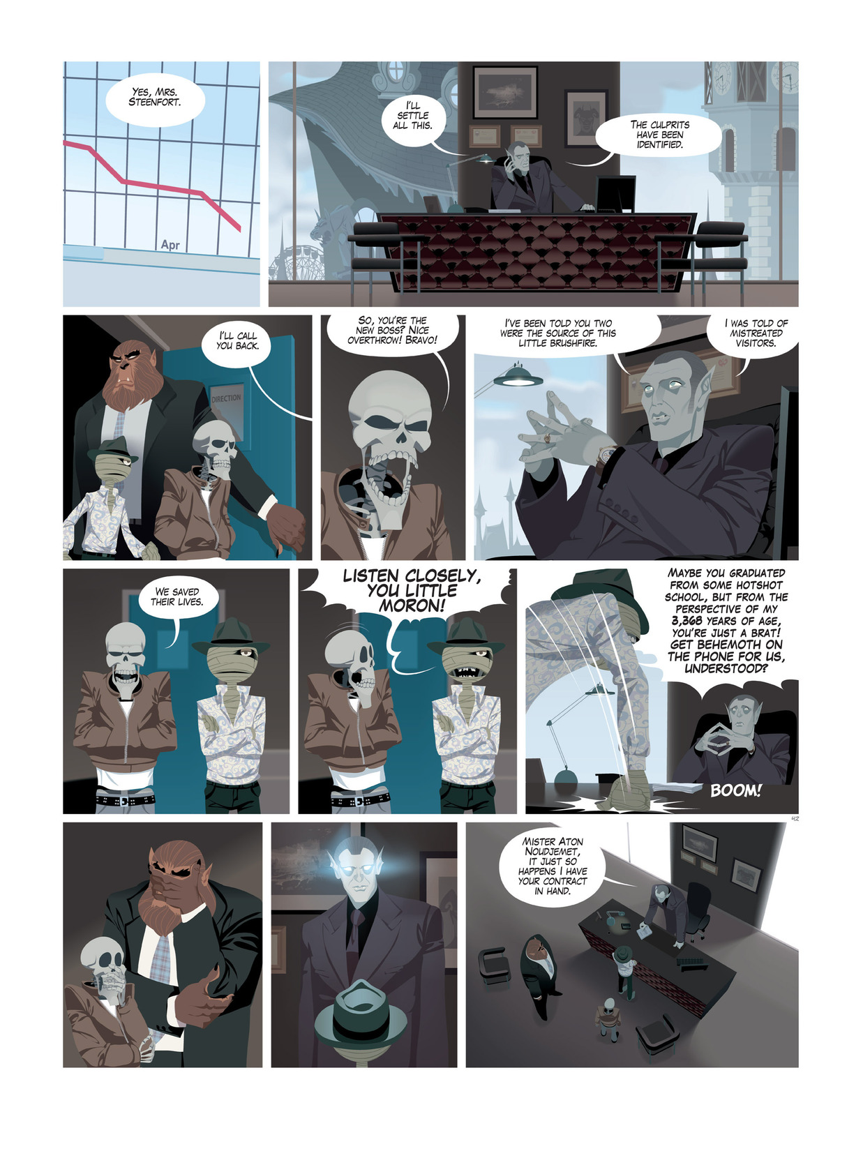 Read online Zombillenium comic -  Issue # TPB 3 - 46