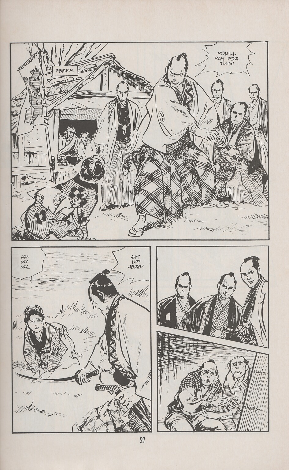 Read online Lone Wolf and Cub comic -  Issue #28 - 30