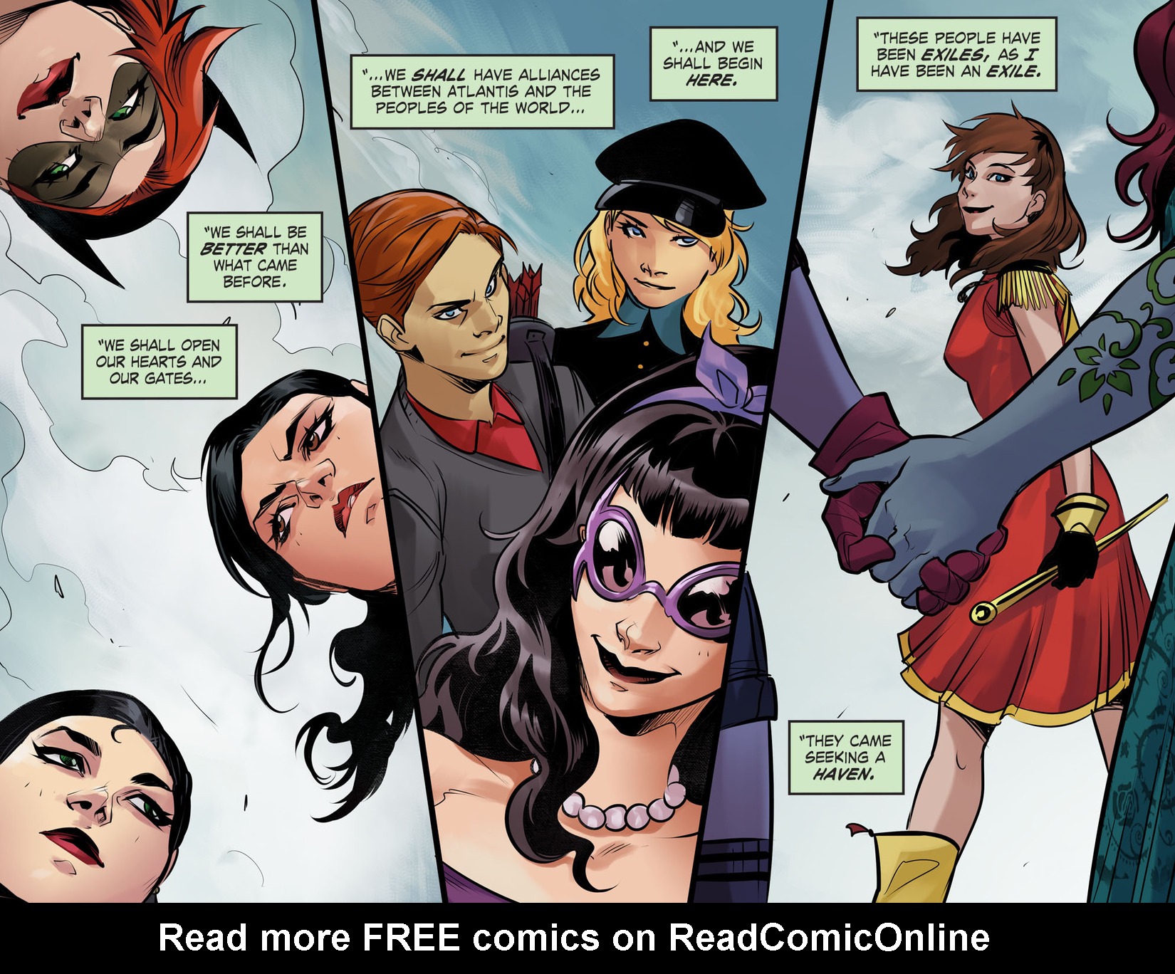 Read online DC Comics: Bombshells comic -  Issue #53 - 8