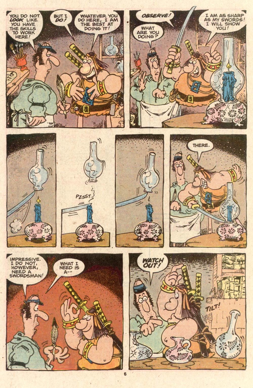 Read online Sergio Aragonés Groo the Wanderer comic -  Issue #40 - 6