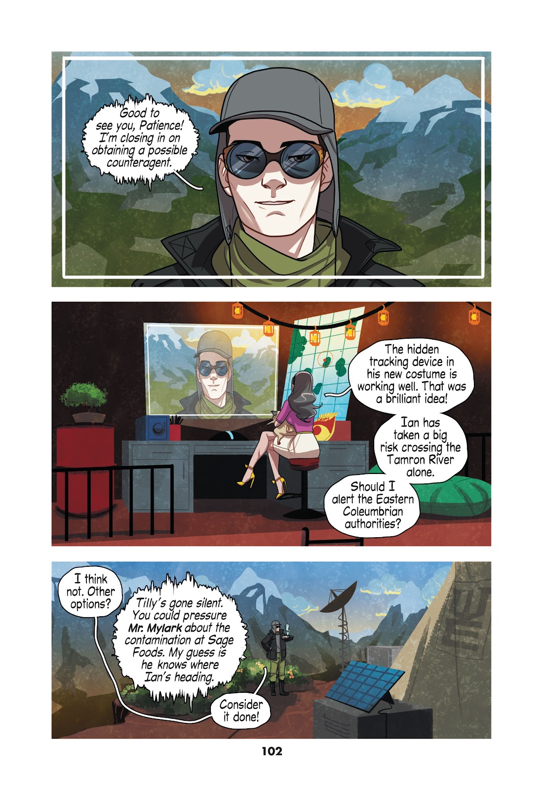 <{ $series->title }} issue TPB The Foxglove Mission (Part 2) - Page 1