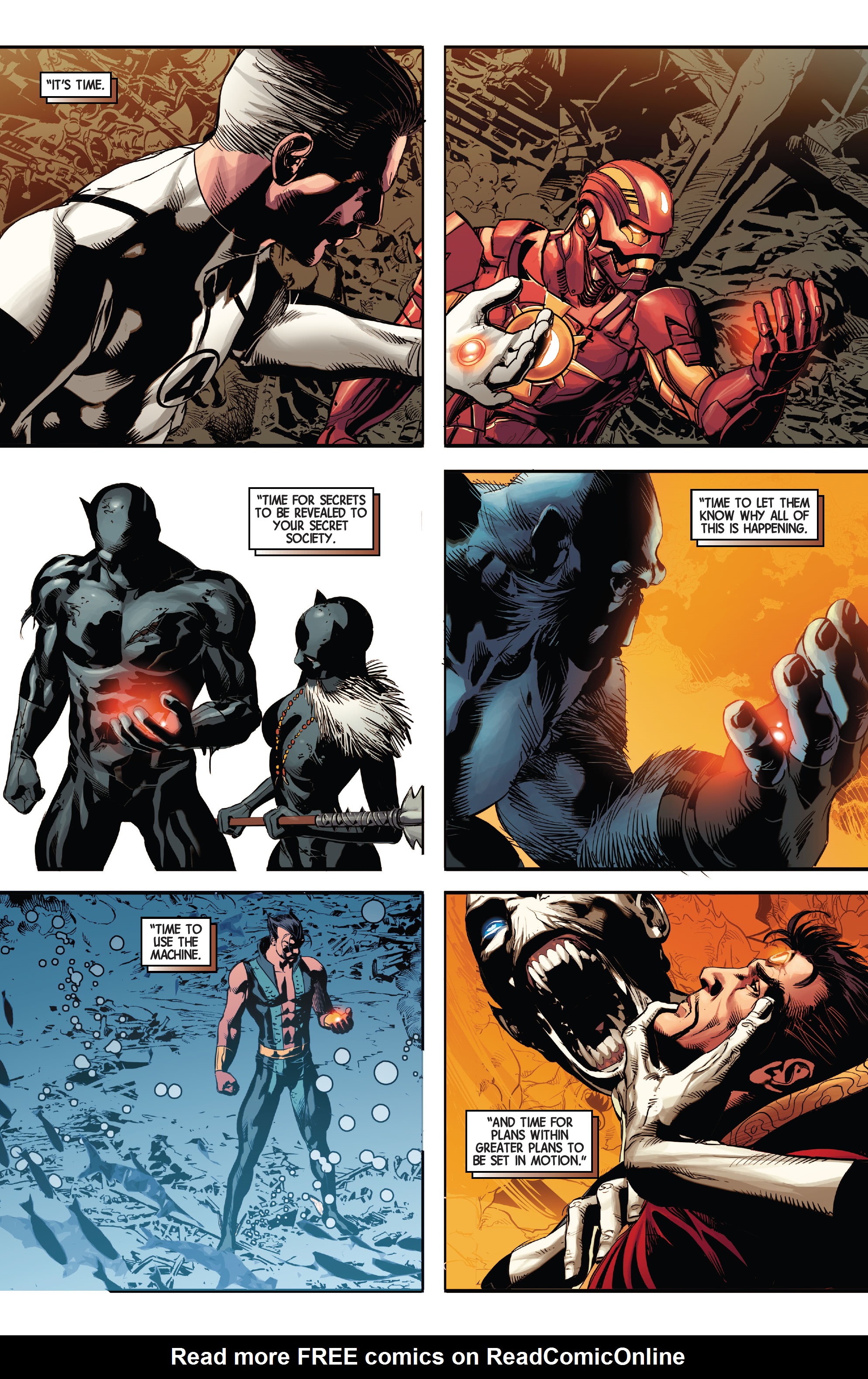 Read online Avengers by Jonathan Hickman: The Complete Collection comic -  Issue # TPB 3 (Part 1) - 98