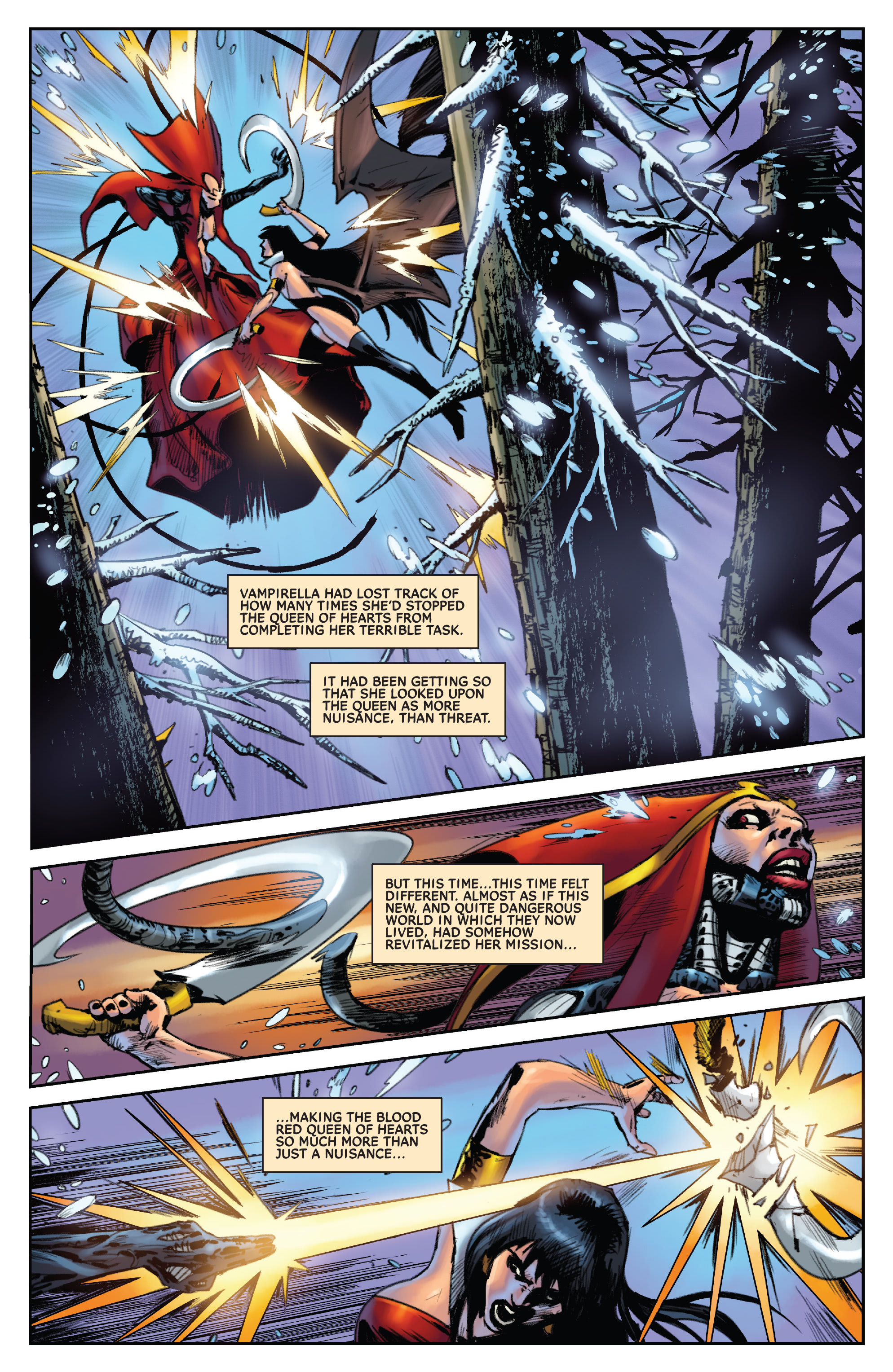 Read online Vampirella Strikes (2022) comic -  Issue #9 - 19