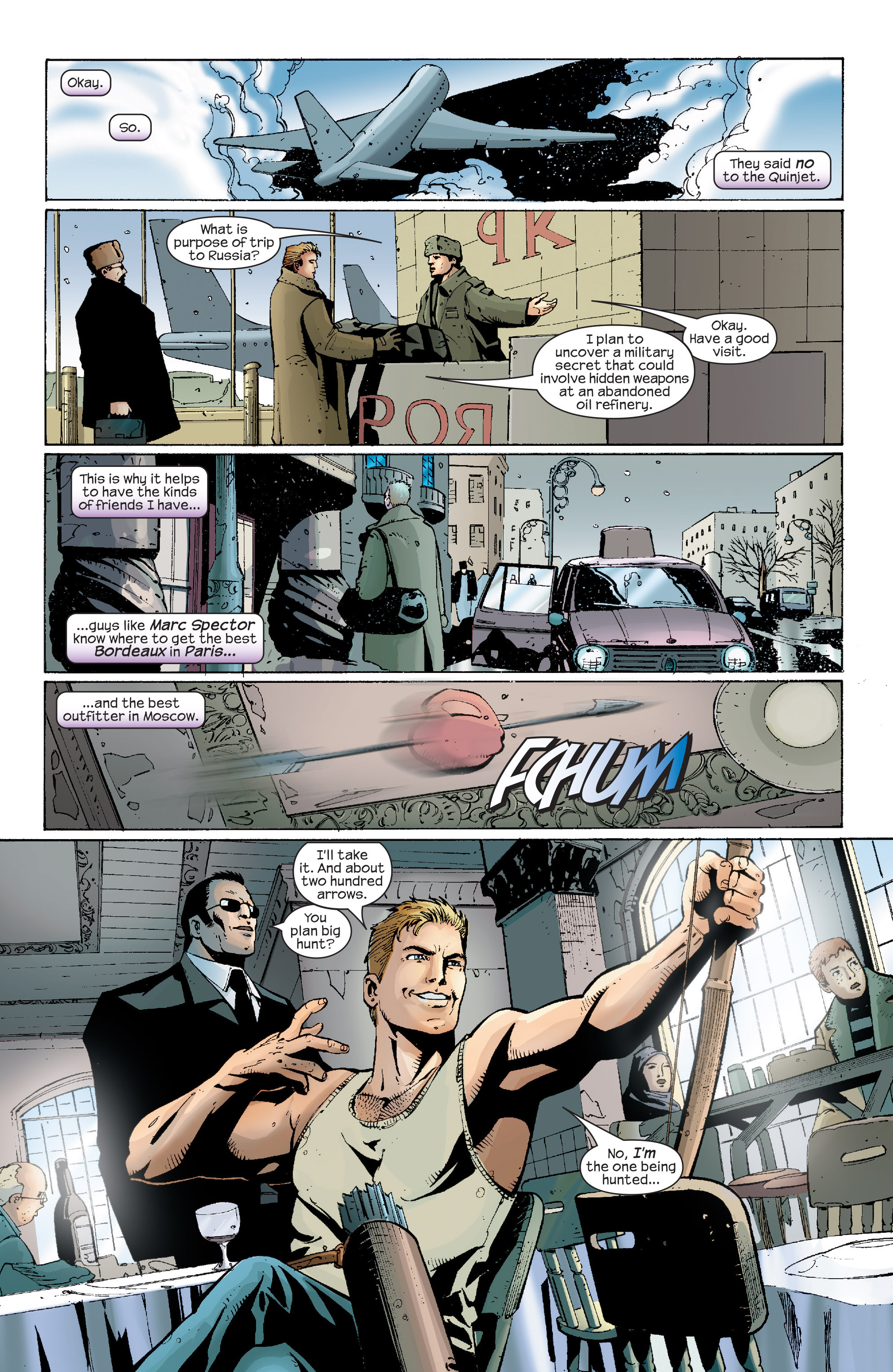 Read online Hawkeye (2003) comic -  Issue #8 - 9