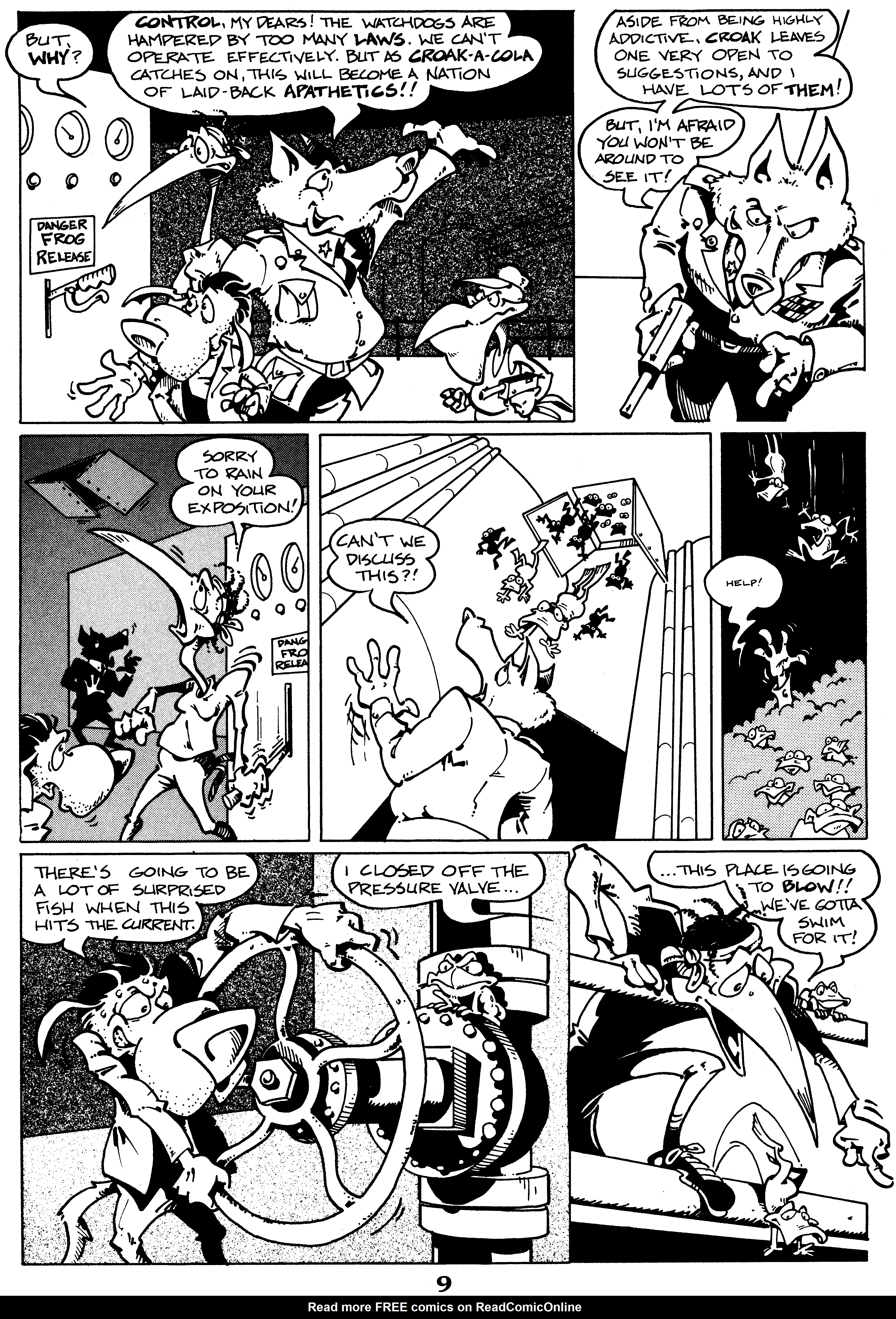 Read online Critters comic -  Issue #28 - 11