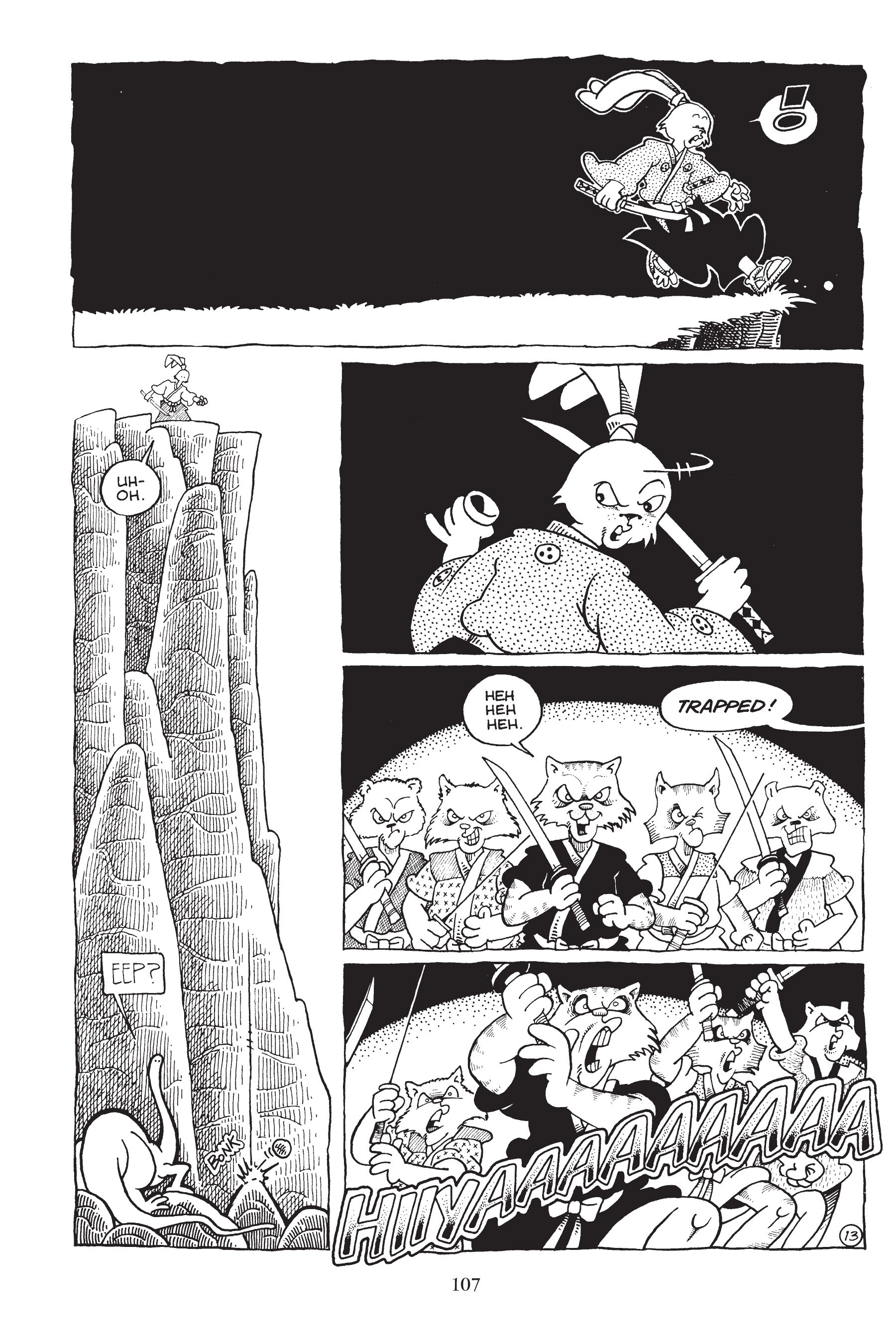 Read online Usagi Yojimbo (1987) comic -  Issue # _TPB 3 - 103