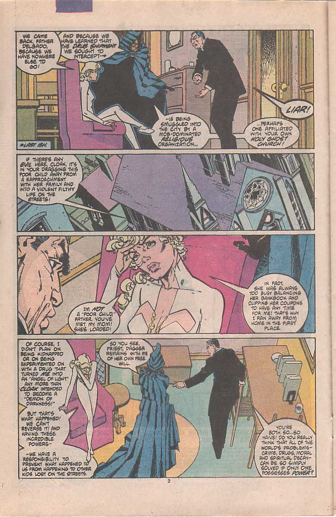 Read online Cloak and Dagger (1985) comic -  Issue #4 - 3