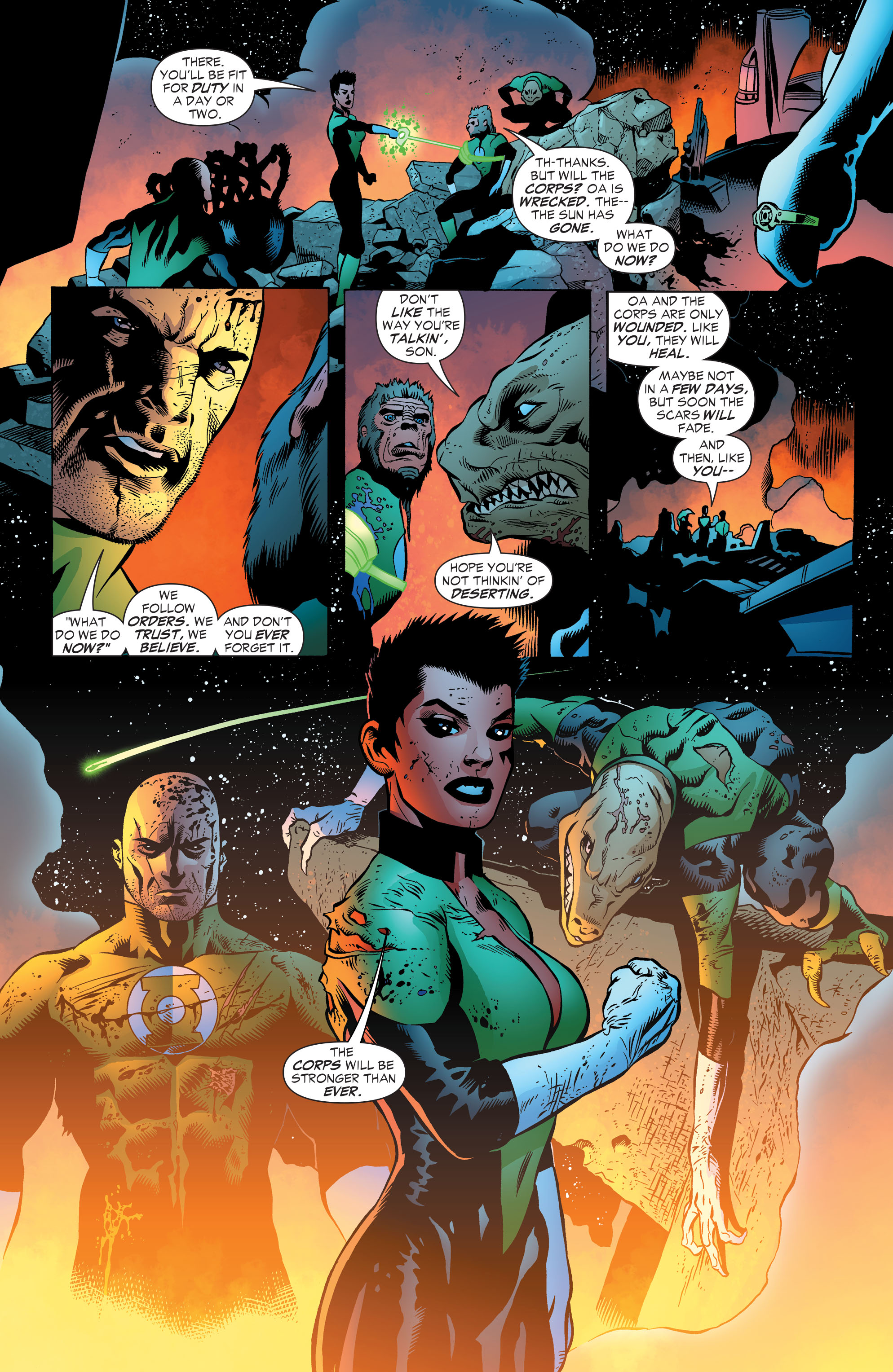 Read online Green Lantern by Geoff Johns comic -  Issue # TPB 1 (Part 3) - 93