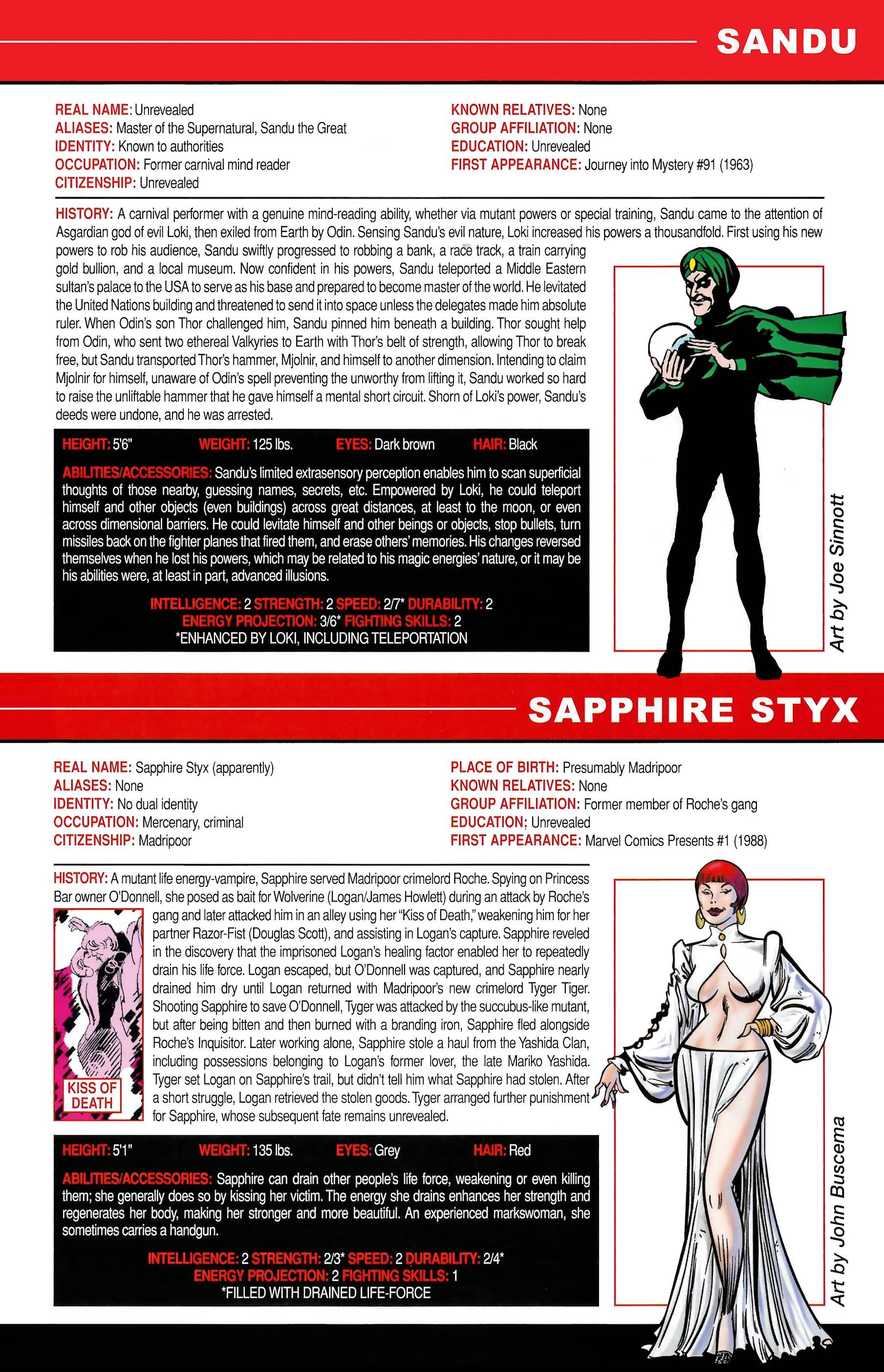 Read online Official Handbook of the Marvel Universe A to Z comic -  Issue # TPB 11 (Part 2) - 95