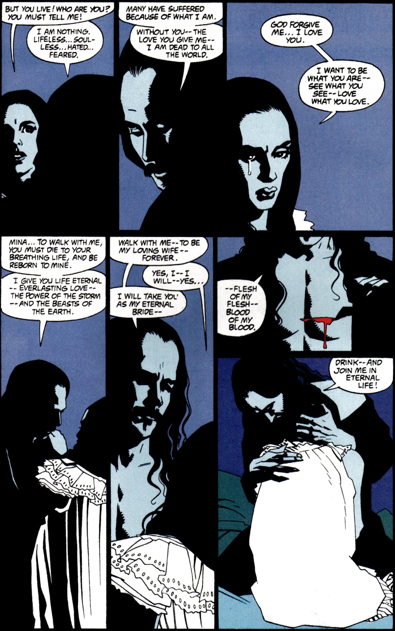 Read online Bram Stoker's Dracula comic -  Issue #4 - 12