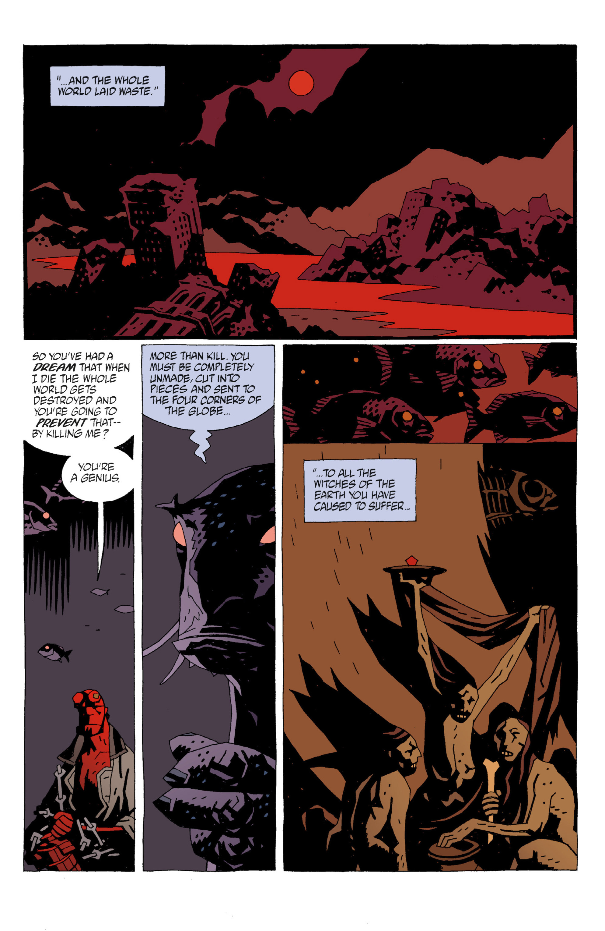 Read online Hellboy comic -  Issue #6 - 43