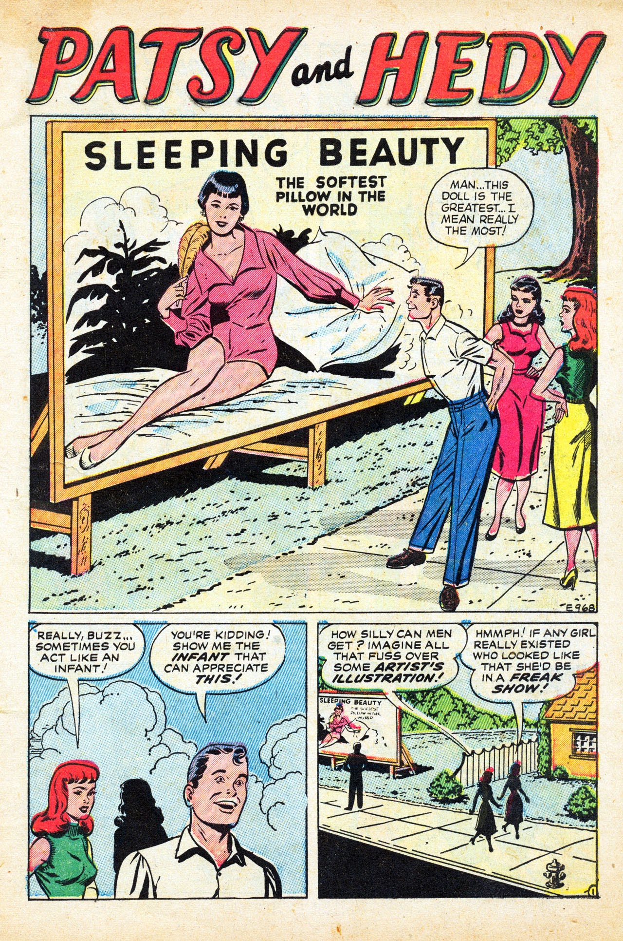 Read online Patsy and Hedy comic -  Issue #32 - 3