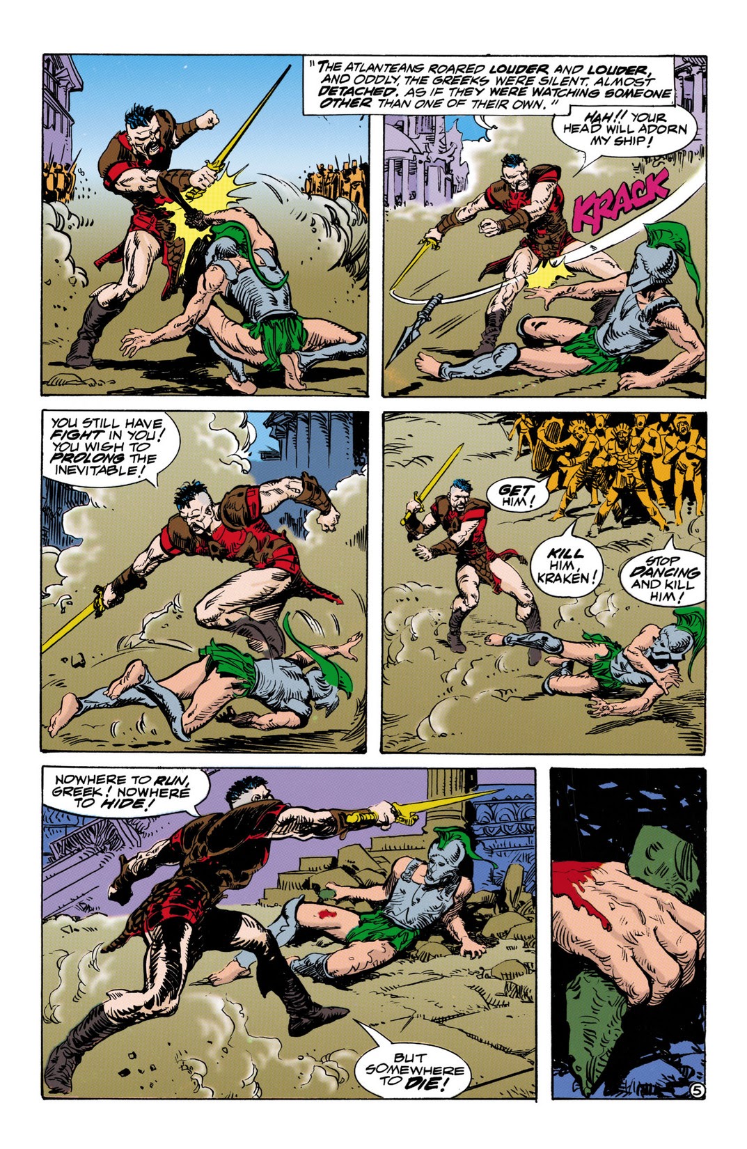 Read online The Atlantis Chronicles comic -  Issue #7 - 6