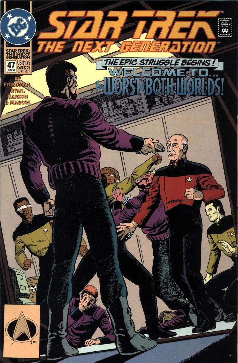 Read online Star Trek: The Next Generation (1989) comic -  Issue #47 - 1