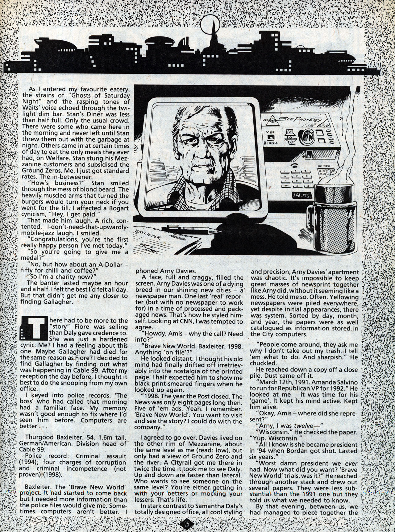 Read online Captain Britain (1985) comic -  Issue #6 - 25