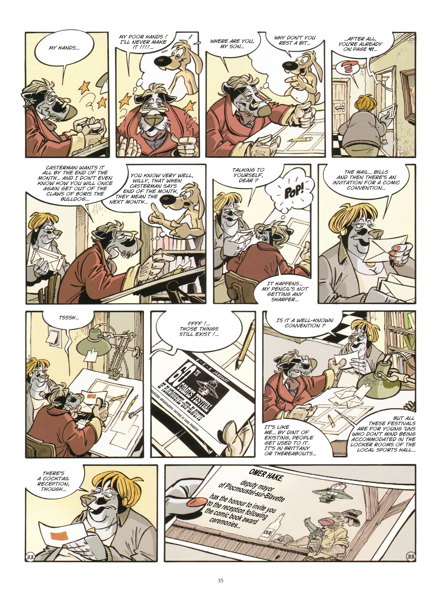 Read online Une enquête de l'inspecteur Canardo comic -  Issue #15 - 37