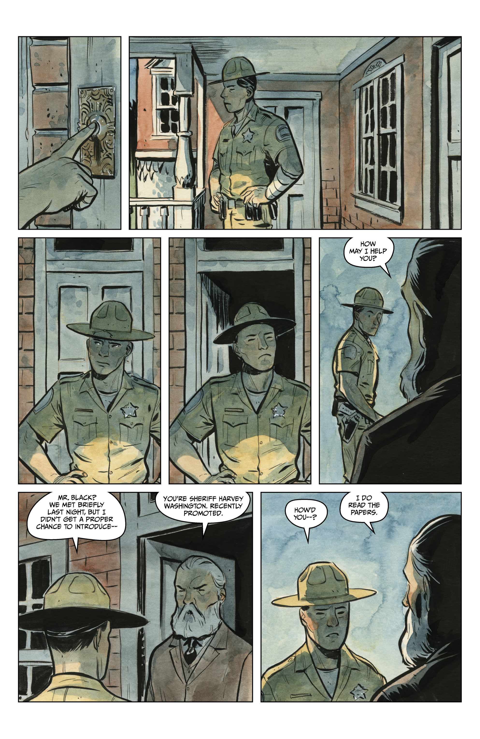 Read online Manor Black comic -  Issue # _TPB - 66