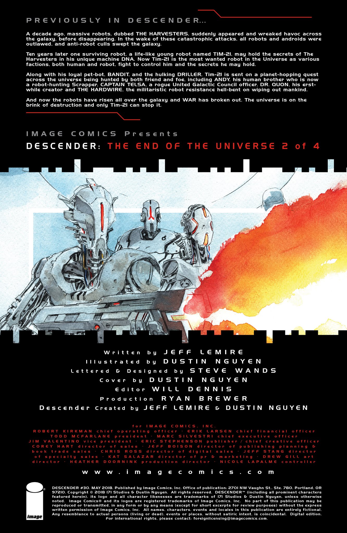 Read online Descender comic -  Issue #30 - 2