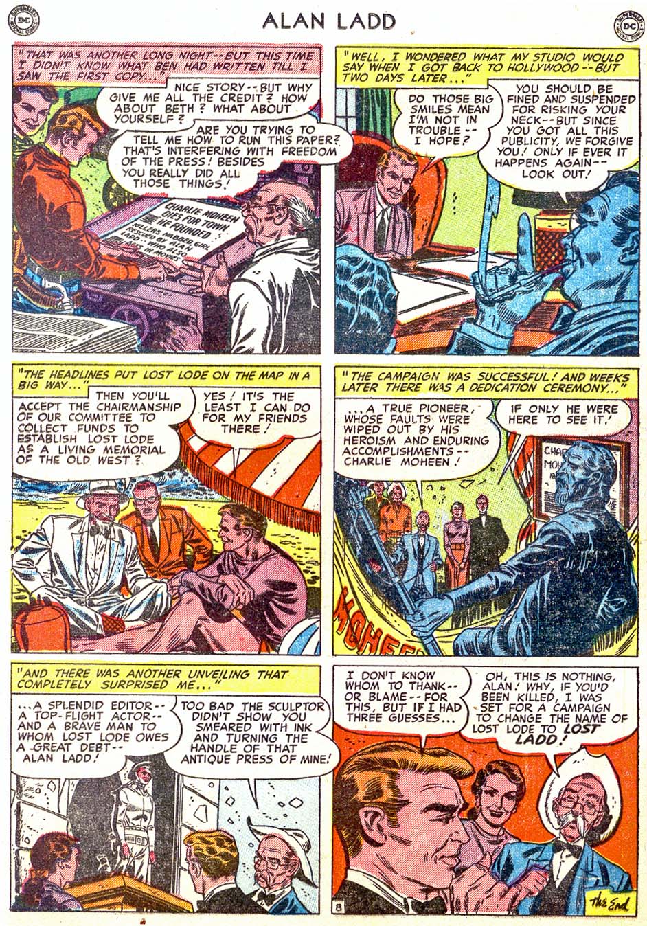 Read online Adventures of Alan Ladd comic -  Issue #6 - 28