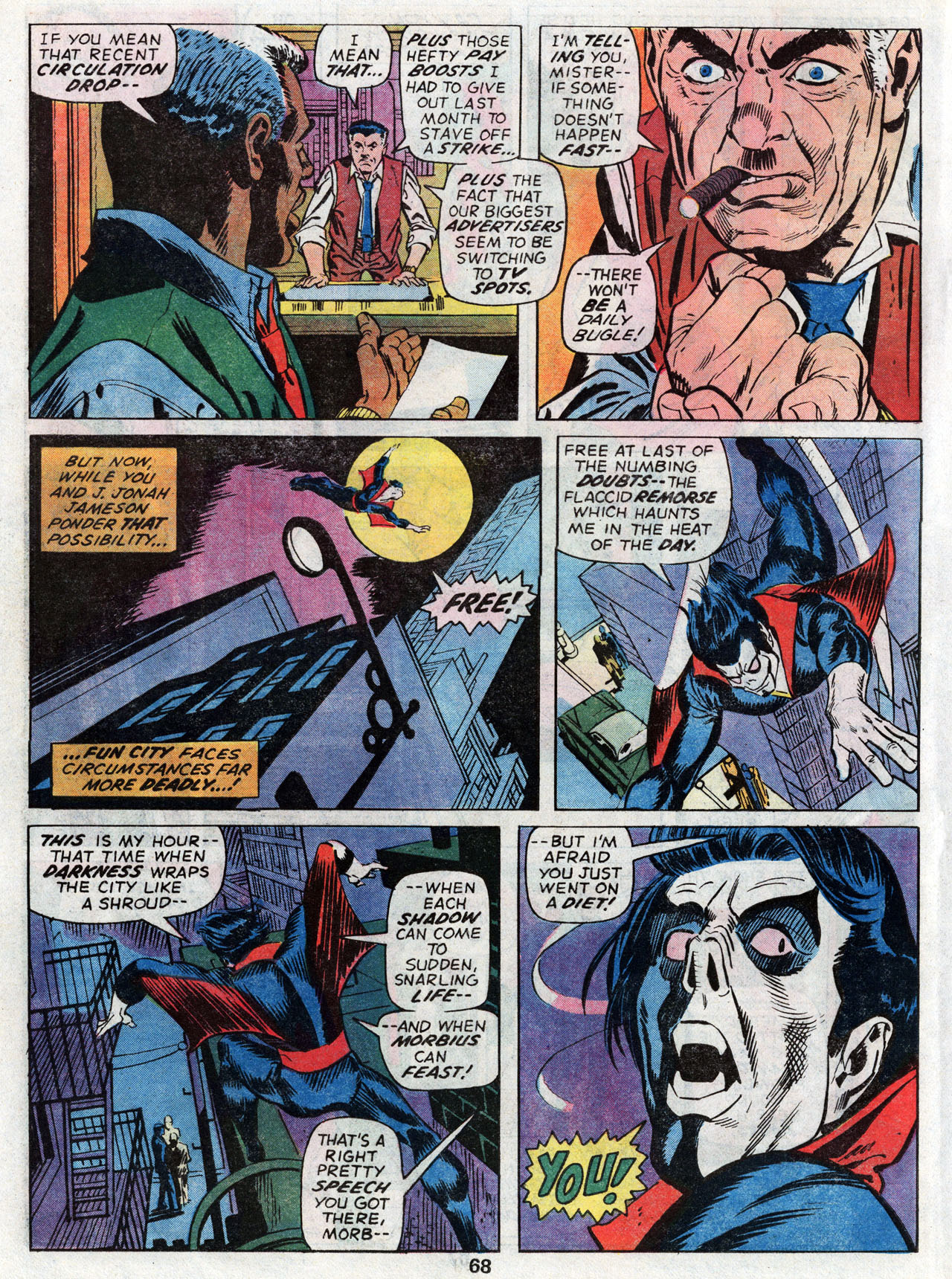 Read online Marvel Treasury Edition comic -  Issue #14 - 68