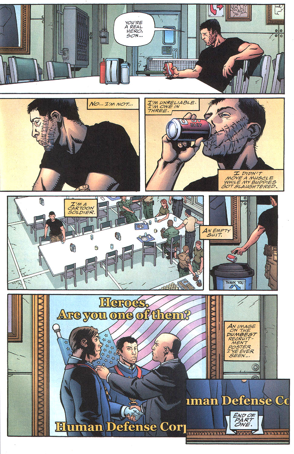 Read online Human Defense Corps comic -  Issue #1 - 23