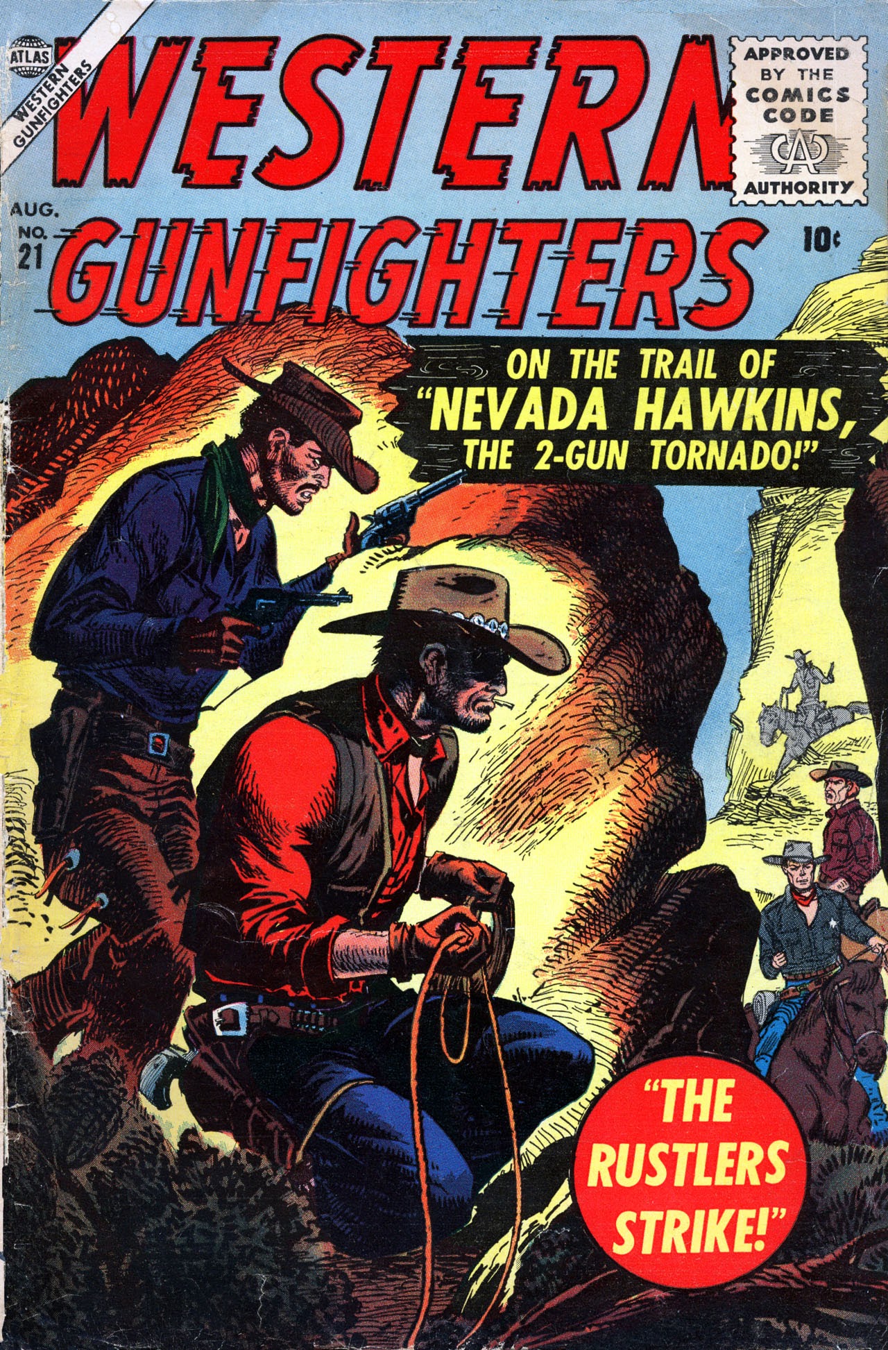Read online Western Gunfighters (1956) comic -  Issue #21 - 1