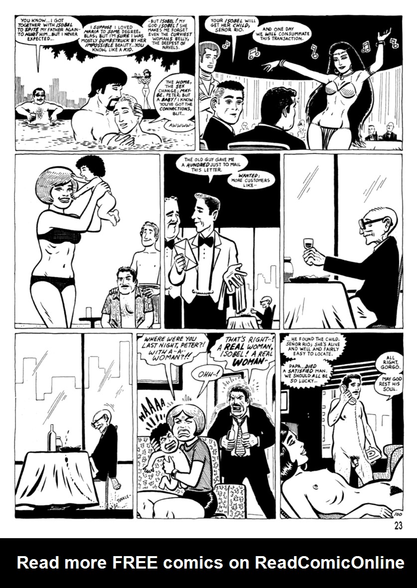 Read online Love and Rockets (1982) comic -  Issue #37 - 25