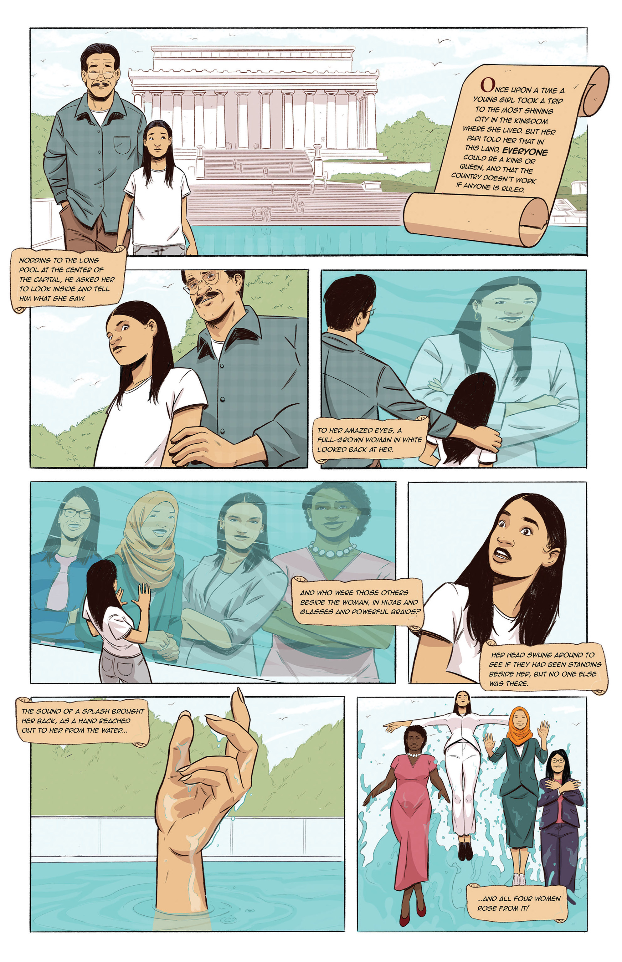 Read online Alexandria Ocasio-Cortez and the Freshman Force: Squad Special comic -  Issue # Full - 37
