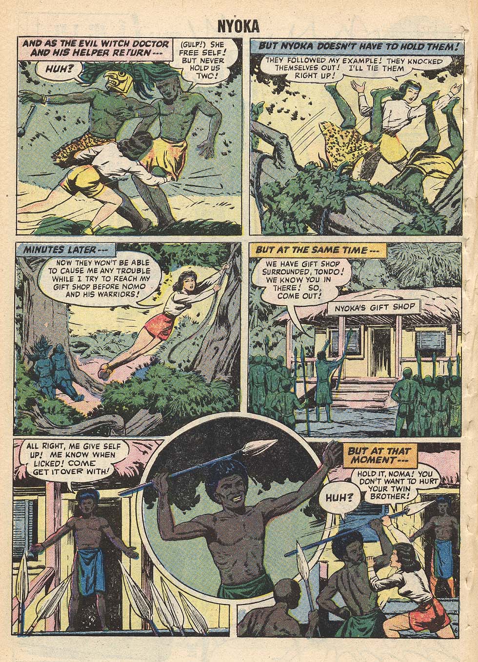 Read online Nyoka the Jungle Girl (1955) comic -  Issue #17 - 32