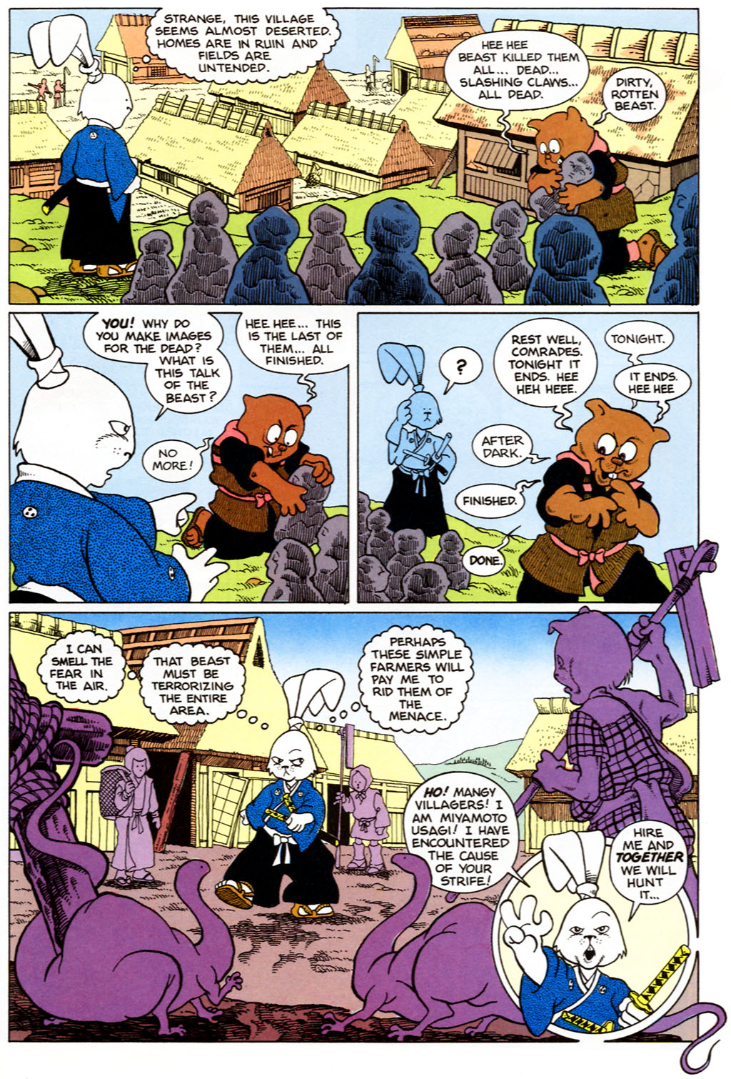 Read online Usagi Yojimbo Color Special comic -  Issue #1 - 41