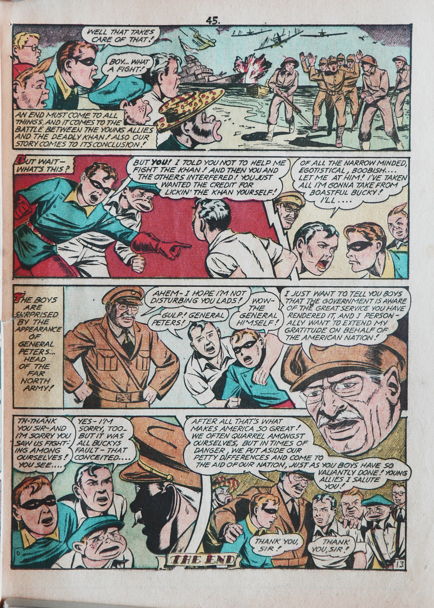 Read online Young Allies Comics comic -  Issue #3 - 46