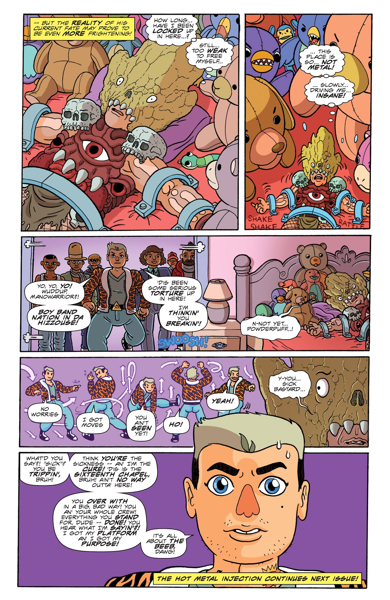 Read online New Lieutenants of Metal comic -  Issue #1 - 21