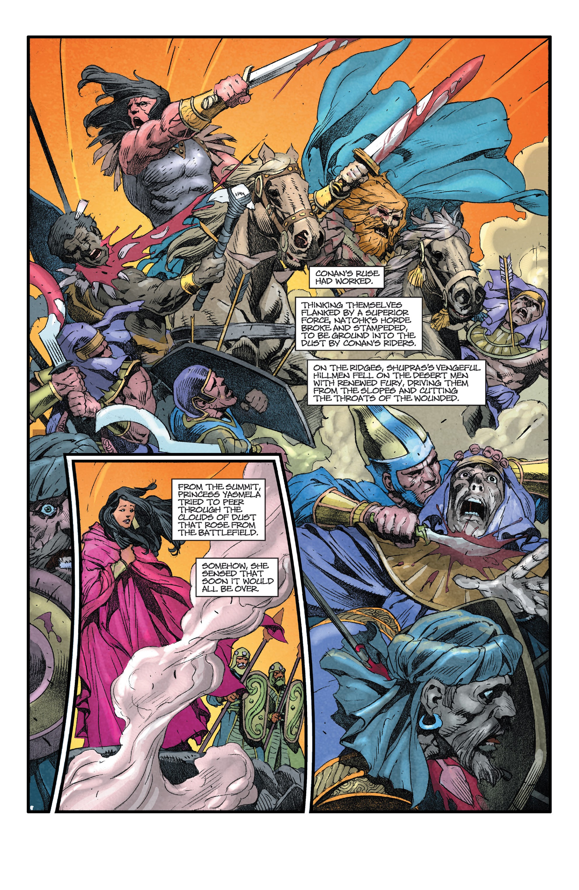 Read online Conan Chronicles Epic Collection comic -  Issue # TPB The Battle of Shamla Pass (Part 2) - 29