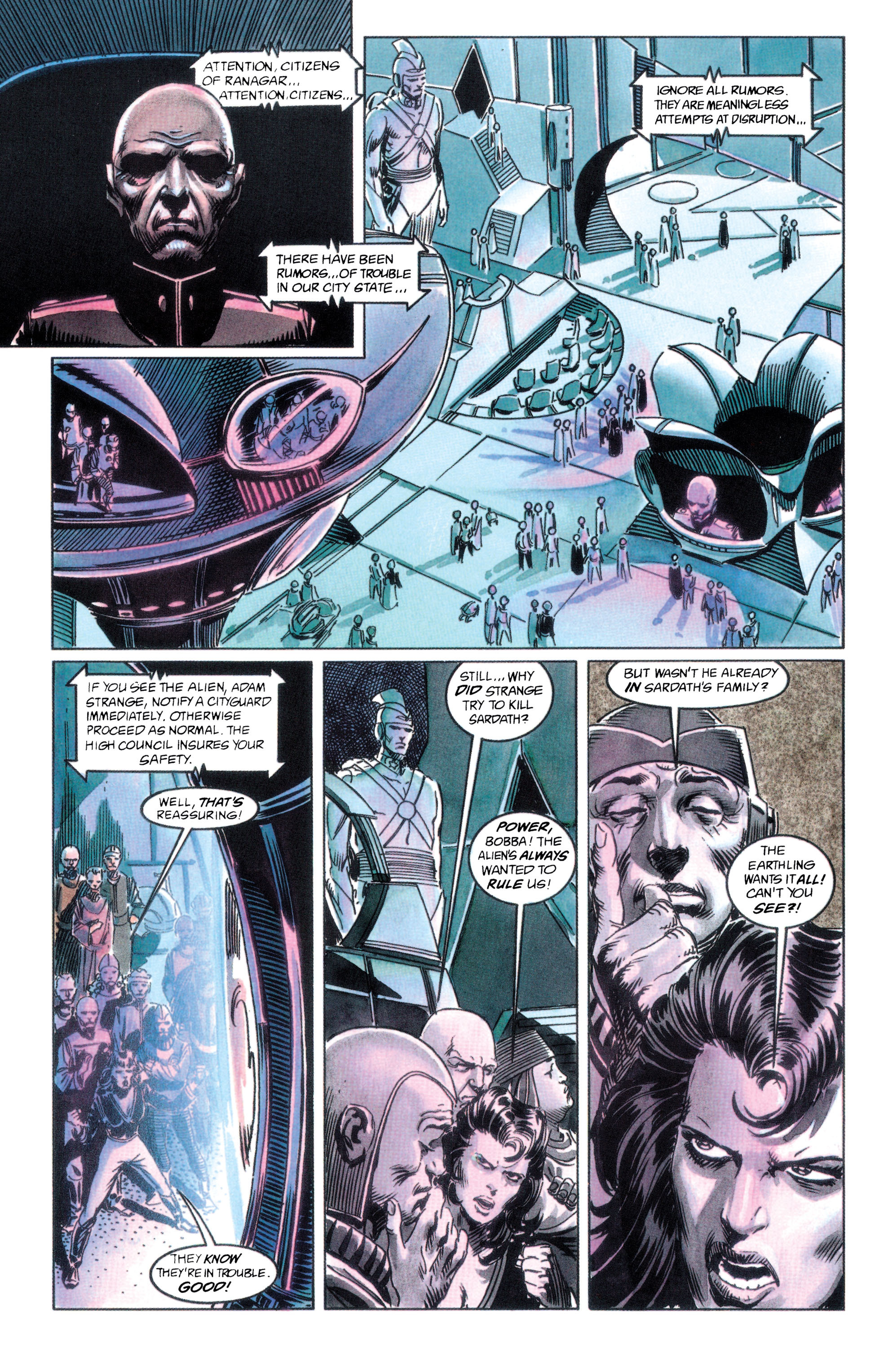 Read online Adam Strange (1990) comic -  Issue #2 - 8