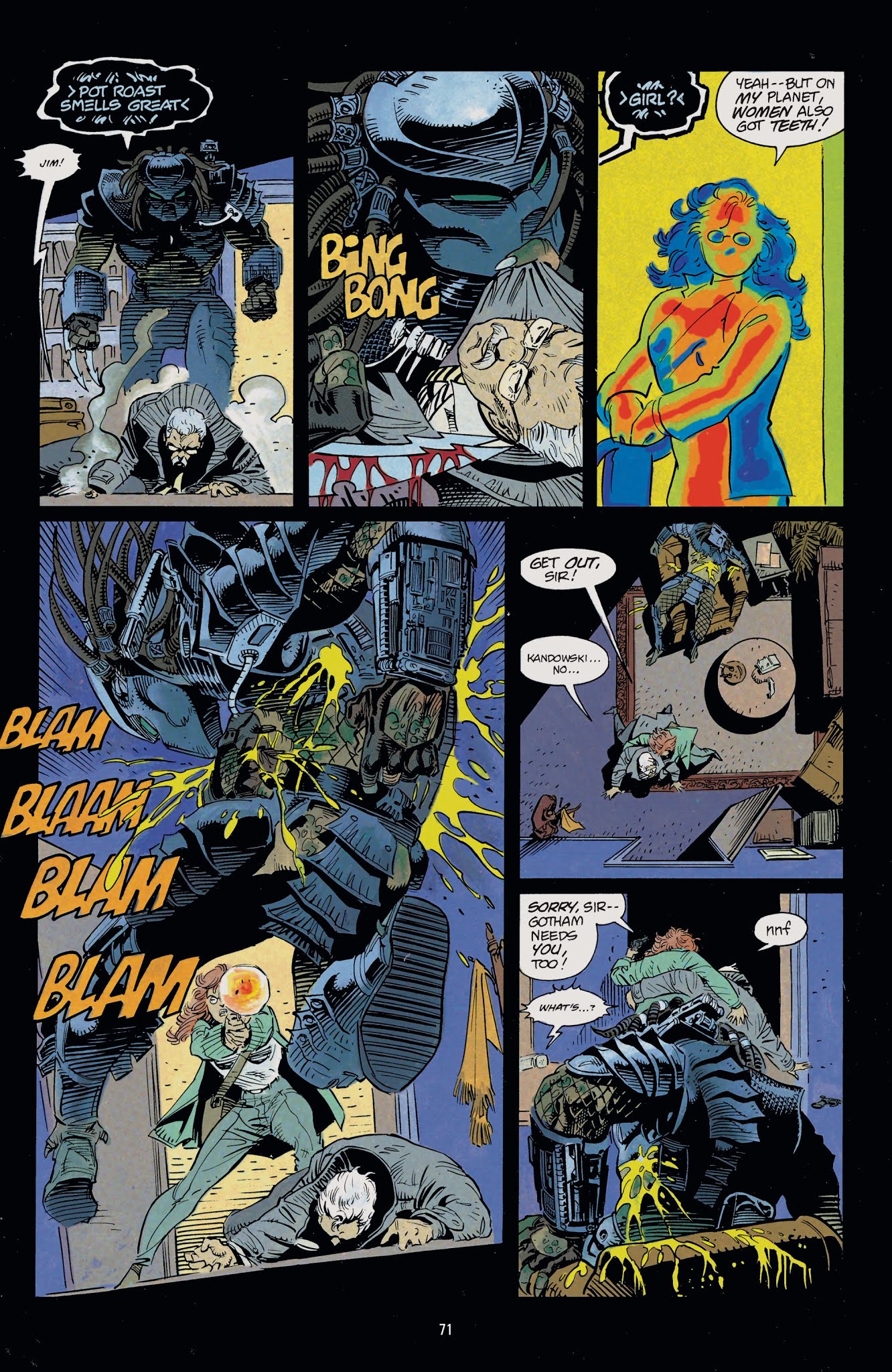 Read online DC Comics/Dark Horse Comics: Batman vs. Predator comic -  Issue # TPB (Part 1) - 68