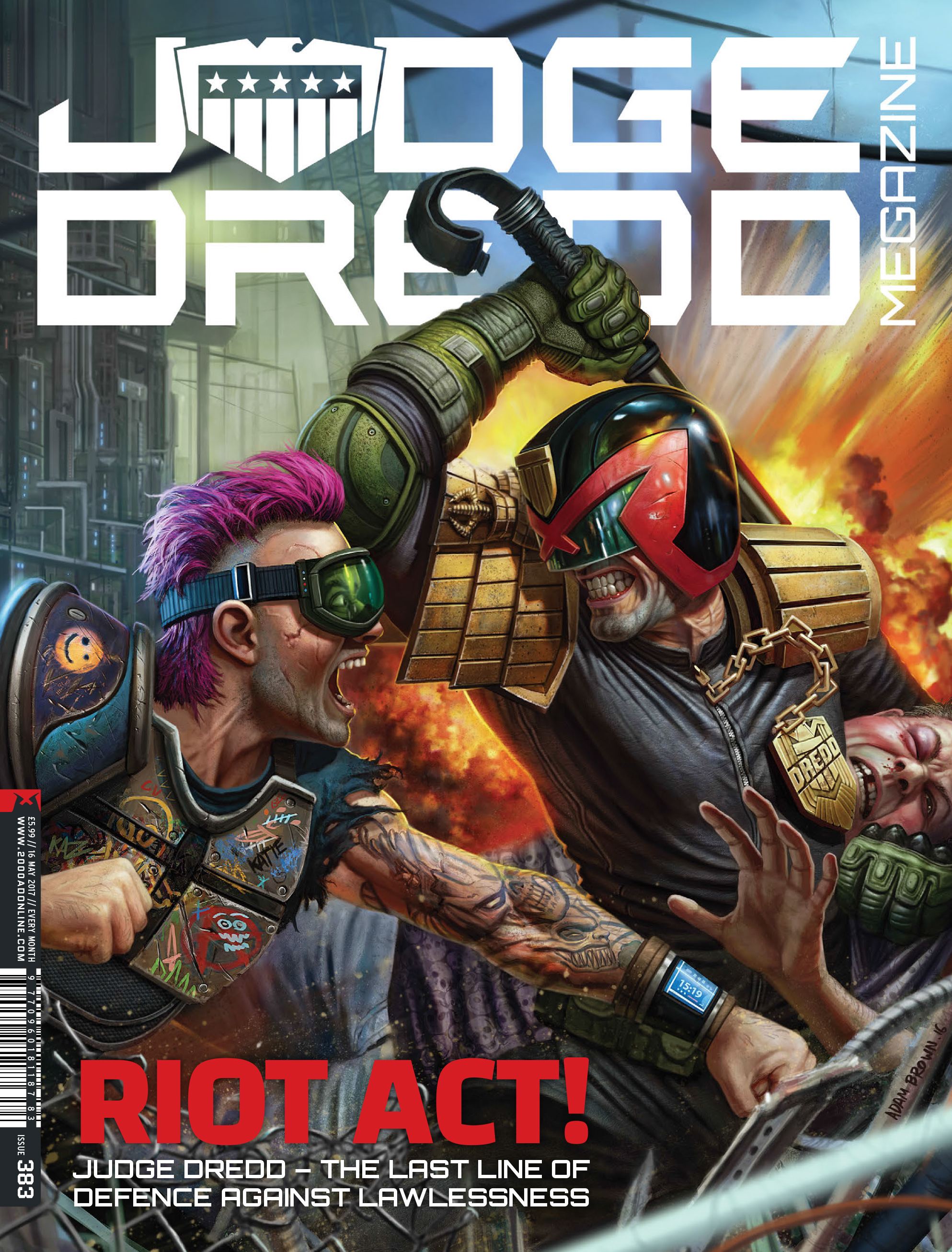 Judge Dredd Megazine (Vol. 5) Issue #383 #182 - English 1