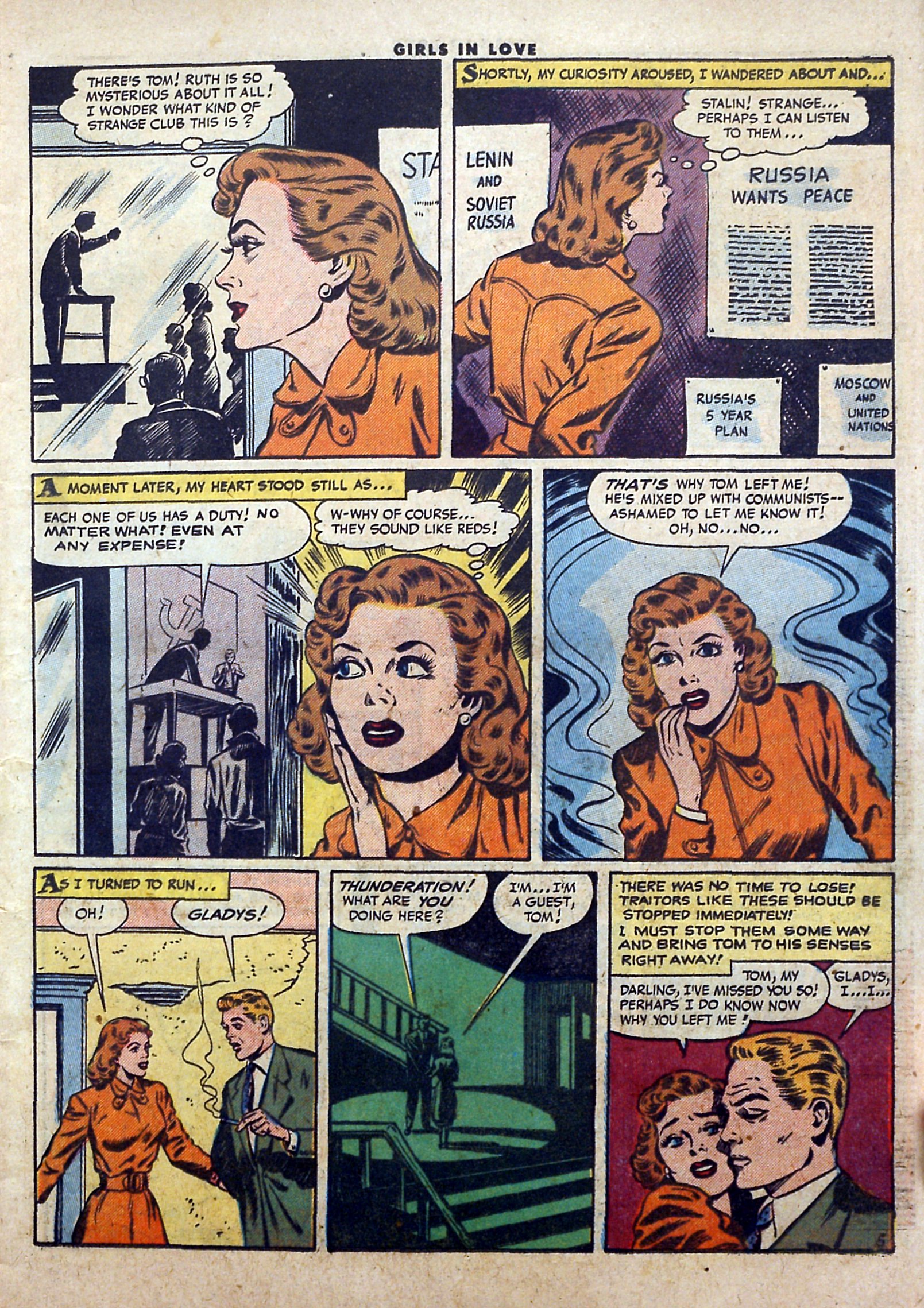 Read online Girls in Love (1955) comic -  Issue #54 - 7