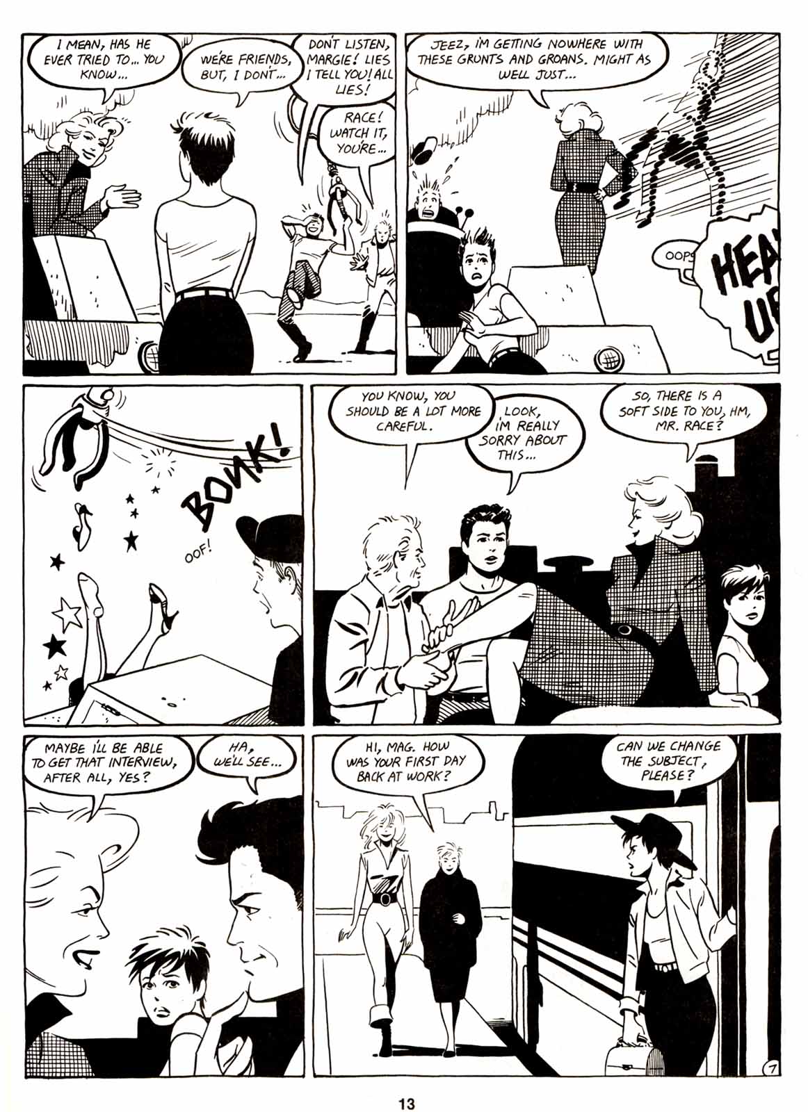 Read online Love and Rockets (1982) comic -  Issue #6 - 15