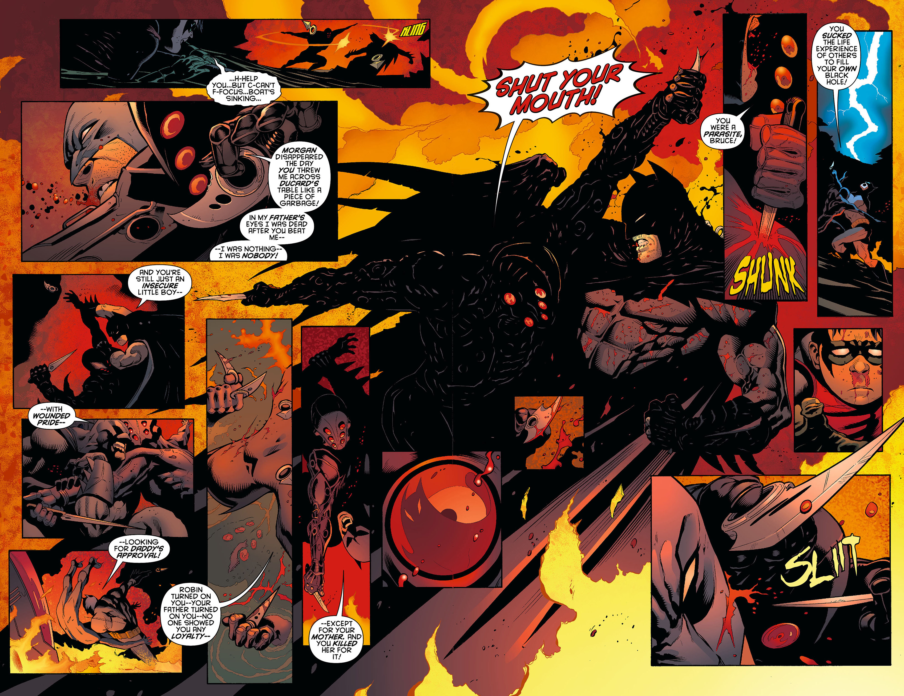 Read online Batman and Robin (2011) comic -  Issue #7 - 10