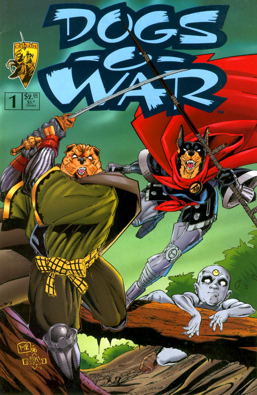 Read online Dogs-O-War comic -  Issue #1 - 1